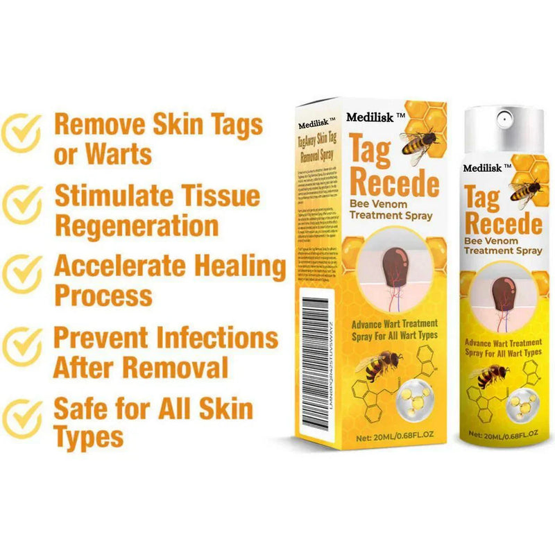 🪔Diwali Sale 50%+ OFF Bee Venom Wart Remover Spray 30ml Buy 1 Get 1 Free!!😍