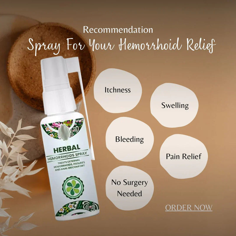 100% Natural Ayurvedic Piles Spray 🔥FLAT 50% OFF😍