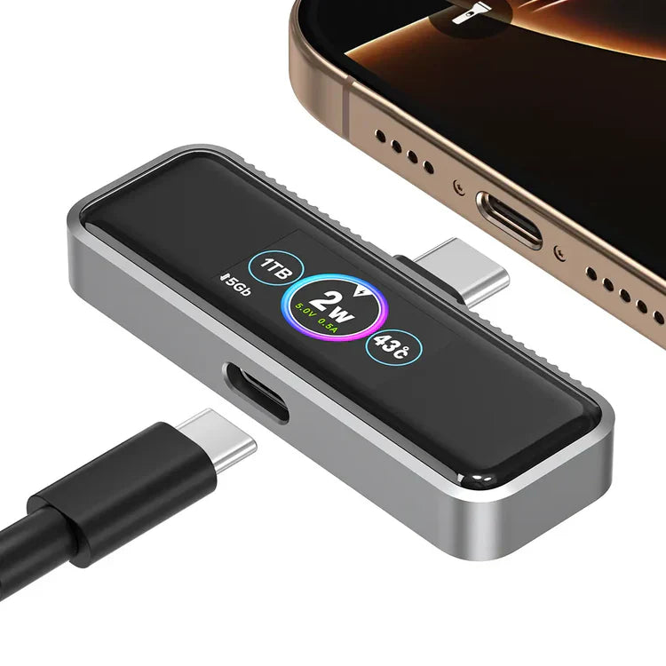 Zike USB-C Lightning Port Magnetic Storage: Instant Expansion for Your Phone