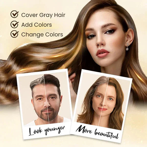 ✨Japanese Long Lasting Natural Hair Dye Shampoo (Buy 1 Get 2 Free)🔥