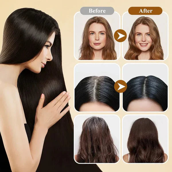 ✨Japanese Long Lasting Natural Hair Dye Shampoo (Buy 1 Get 2 Free)🔥