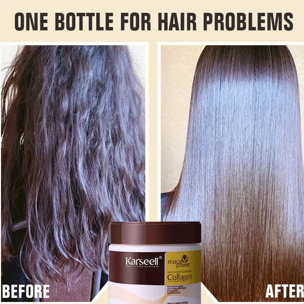 🤩Karseell Maca Power Collagen Hair Mask 100ml[BUY 1 GET 1 FREE]🤩🪔  Flat 50%+ OFF